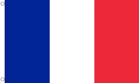 France Flag 5 X 3 Ft 100 Polyester With Eyelets Europe