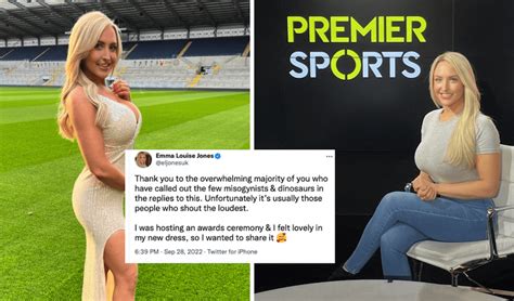 Rugby Presenter Emma Jones Responds After Being Slammed For Choice Of