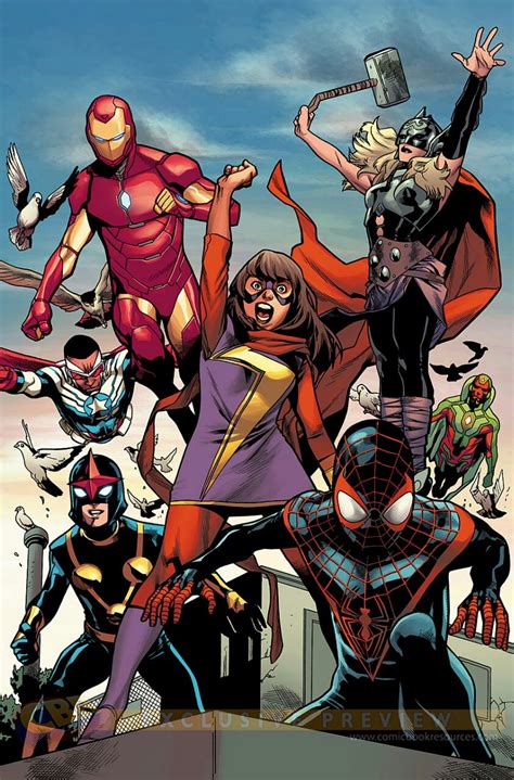 Marvel Comics Avengers Review And Spoilers All New All