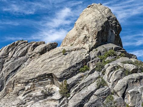 Rock Formations Push Toward The Sky At Castle Rocks State Park In Idaho