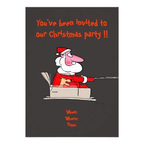 Funny Office Christmas Party Invitations Invitation Design Blog