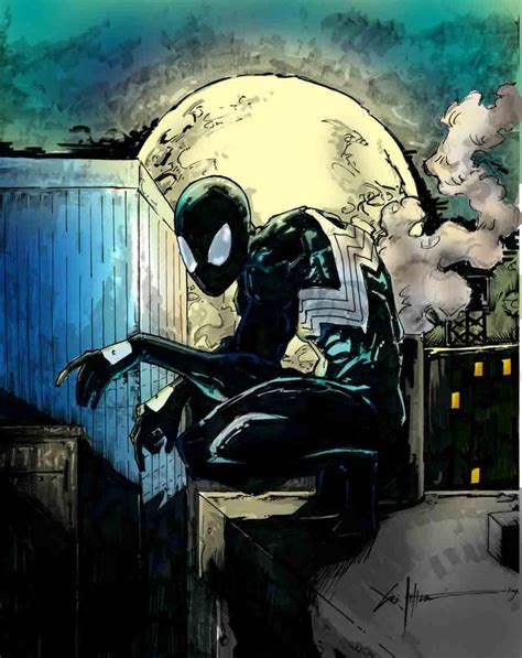 Black Suit Spiderman By Mucidas On Deviantart