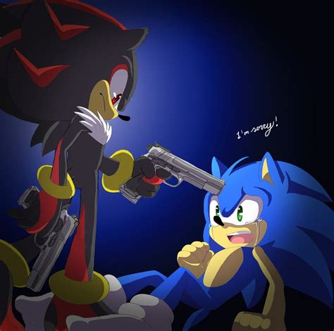 I On Deviantart Shadow The Hedgehog Sonic The