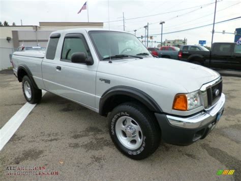 2004 Ford Ranger Xlt Supercab 4x4 In Silver Metallic A19341 All