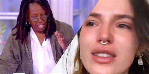 Bella Thorne Breaks Down In Tears After Whoopi Goldberg Slams Her Nude Pictures