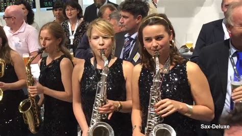 All Female Saxophone Band Sax Deluxe By Sophie Halbritter Youtube