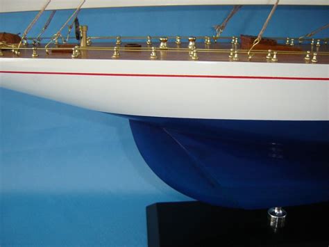 Wholesale Wooden Enterprise Limited Model Sailboat Decoration 35in