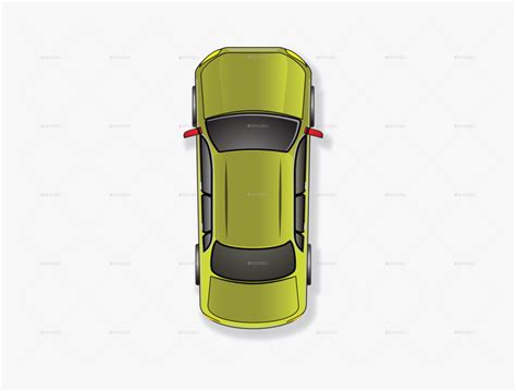 Car Birds Eye View Vector Hd Png Download Transparent Png Image