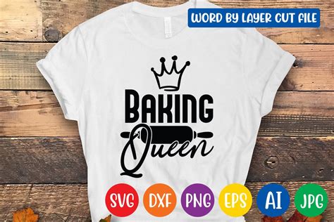 Baking Queen Svg Design Graphic By Craftzone · Creative Fabrica