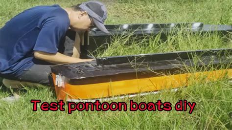 Out of these, the cookies that are categorized as necessary are stored on your browser as they are essential for the working of basic functionalities of the website. Test pontoon boats diy - YouTube
