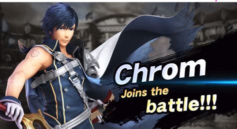 Super Smash Bros Ultimate Chrom Gets His Day Serenes Forest