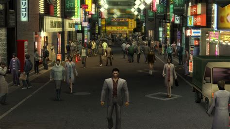 Yakuza 1 And 2 Hd Edition Comparison Screenshots Kamurocho Looks Sharp