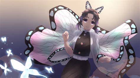 Demon Slayer Butterfly Girl Fly 4k Hd Wallpapers Hd Wallpapers Id