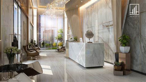 Lobby Hotel Design In Ksa On Behance