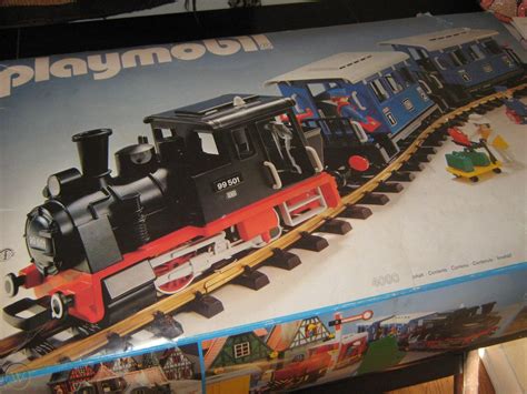 Playmobil 4000 Lgb Electric Train Set 1980 G Scale West Germany W Box