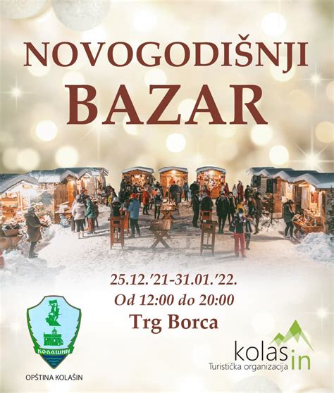 Novogodišnji Bazar Turisticka Organizacija Kolasin