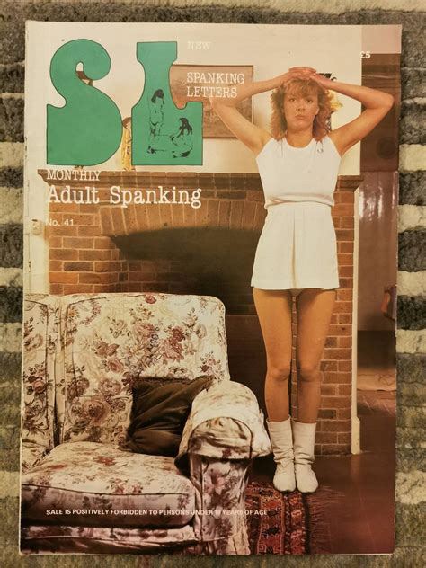Sl Spanking Letters Monthly No 41 Vintage 1980s Bdsm Etsy