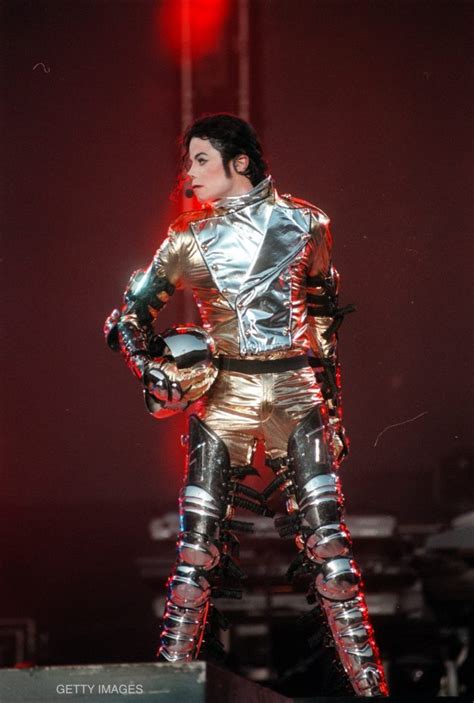 Michael Jackson Performs During History World Tour Michael Jackson