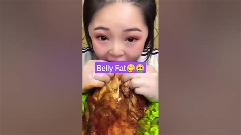 Eating Pork Belly Fat Chewy Tasty And Healthy Meat 😋🤮 Shorts Youtube