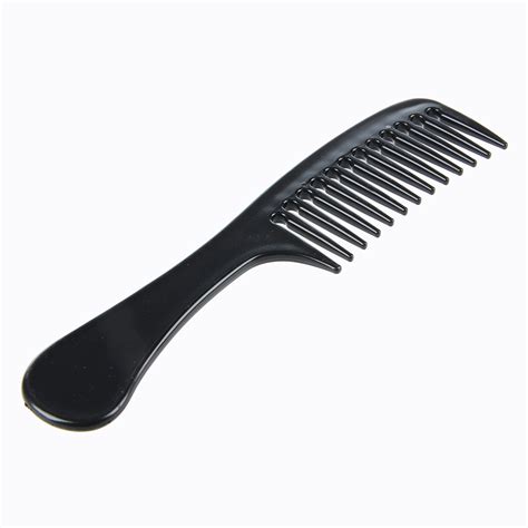 Thanks to their large teeth that are spaced far apart, these combs can get rid of knots in your hair without upsetting its natural texture or making it frizzier. 2 Pcs Hairstyle Wide Tooth Plastic Curly Hair Care ...