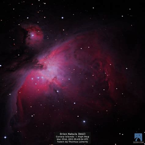The Orion Nebula The Most Easily Seeneven With Small Binoculars