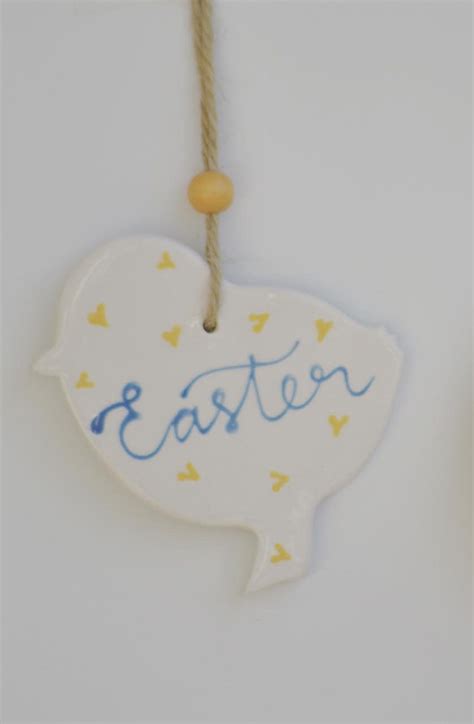 Ceramic Easter Decorations Easter Tree Decoration Hanging Etsy