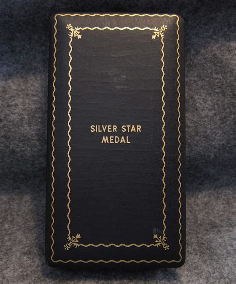 Us Silver Star Medal Numbered For Review