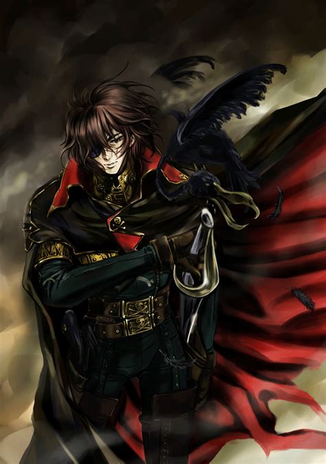 Captain Harlock Fan Art By ひろ衛 On Pixiv Art Pinterest Captain