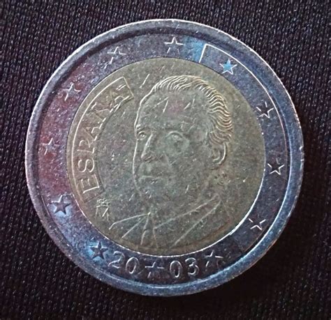 Spain 2 Euro Coin 2003 Euro Coinstv The Online Eurocoins Catalogue