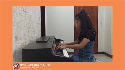 IRISH AKESHA IBAÑEZ performs Shostakovick Waltz No 2 YouTube