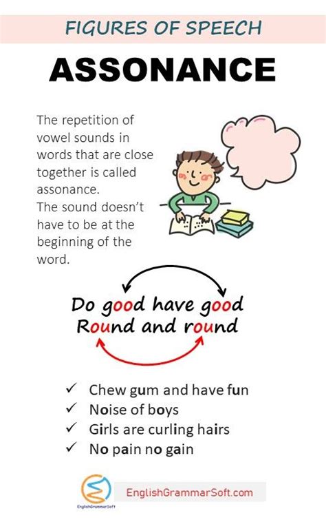 Assonance Examples English Vocabulary Words Essay Writing Skills