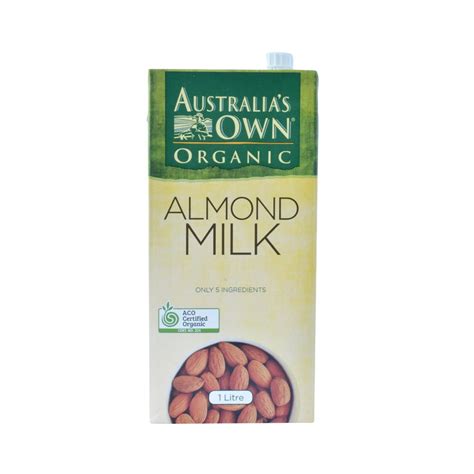 Jual Australias Own Organic Almond Milk Gluten Free Uht 1 L Di Lapak