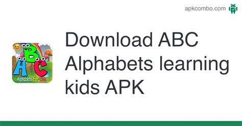 Abc Alphabets Learning Kids Apk Download Android