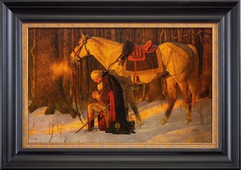 The Prayer At Valley Forge Painting By Arnold Friberg