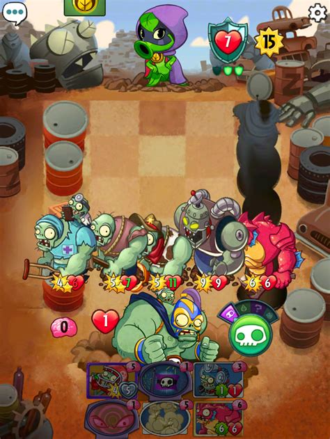 Most satisfying moment in PVZ heroes😂 : PvZHeroes