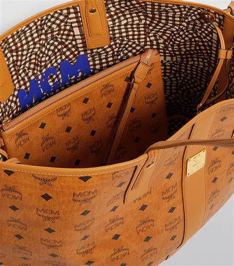 Mcm Brown Mcm P L Project Tote Harrods Uk