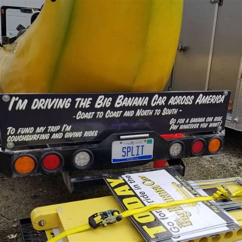 Big Banana Car Cruises The Streets Of Kalamazoo