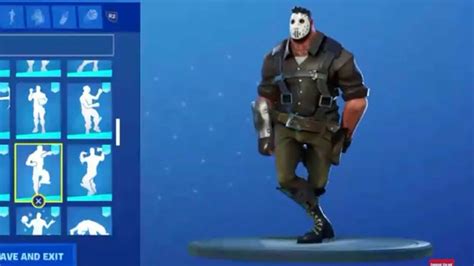 New Kyle The 13th Skin Showcase With All Fortnite Dances And Emotes