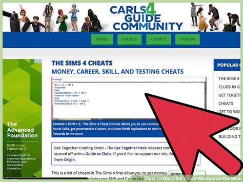 Maybe you would like to learn more about one of these? How to Open the Cheat Window on the Sims: 10 Steps (with Pictures)