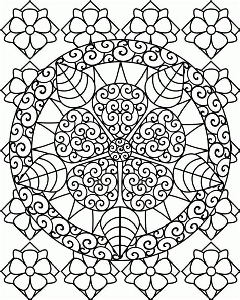 Free Complex Coloring Pages At Free Printable