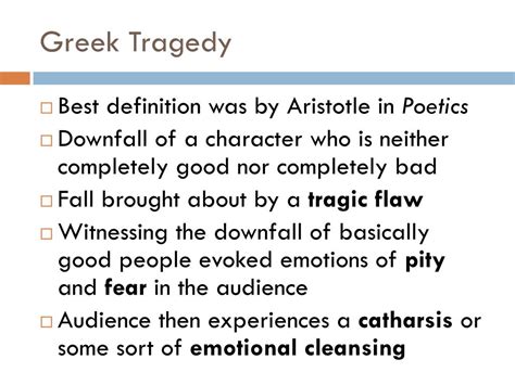 Ppt Classical Greek Tragedy Powerpoint Presentation Free Download