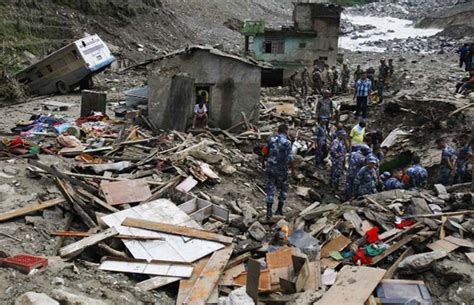 Nepal 21 Dead Several Others Missing As Landslide Buries Villages