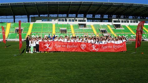 Football Festival For Girls Ffm Football Federation Of Macedonia