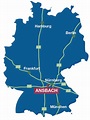 Anreise / Stadt Ansbach