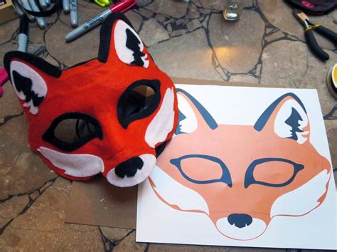 13easy Mr Sly Fox Papercraft Template Libertaddeportivo