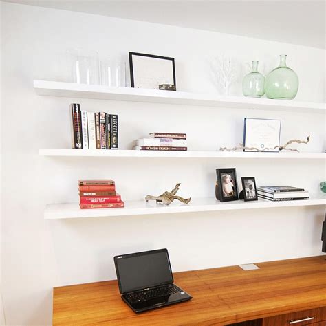 White Floating Shelf System Shelfology Tvwallmountbedroomfireplaces