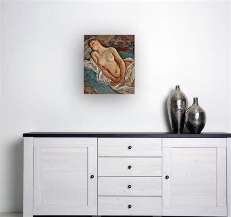 Zinaida Serebriakova Nude Canvas Print Wall Art Picture Home Etsy