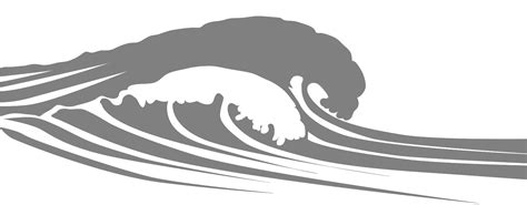 Ocean Waves Silhouette | Free vector silhouettes