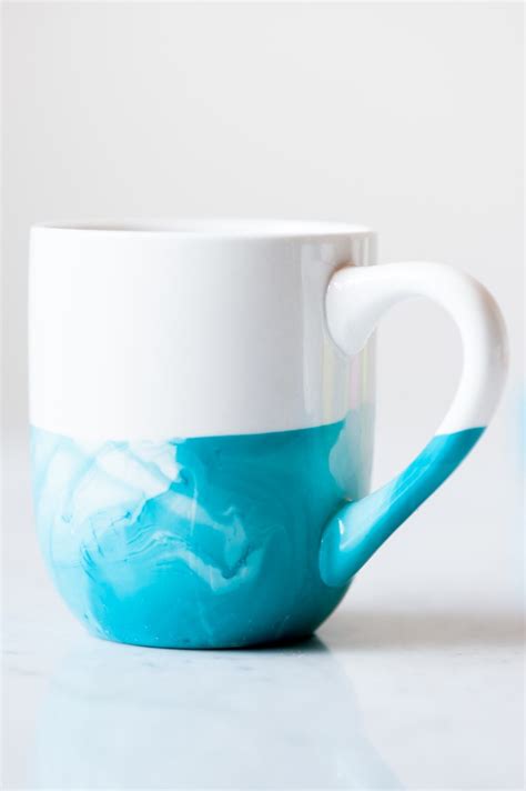 Diy Marble Dipped Mugs The Sweetest Occasion Bloglovin