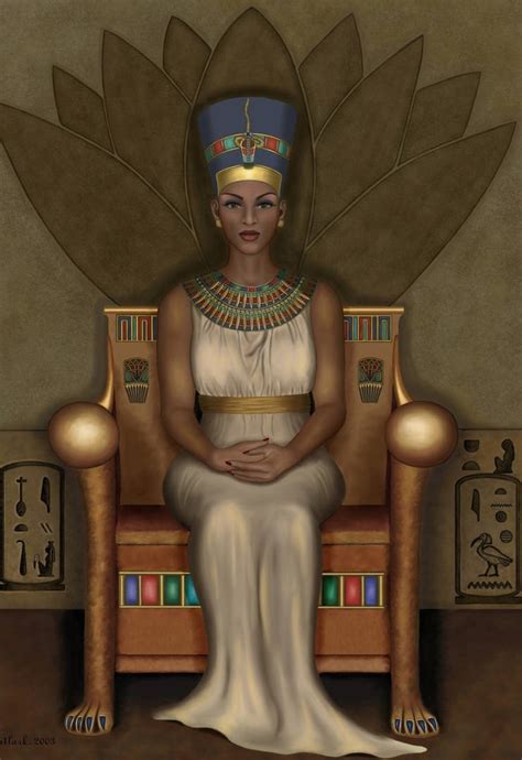 Nefertiti By Christinemarieart On Deviantart